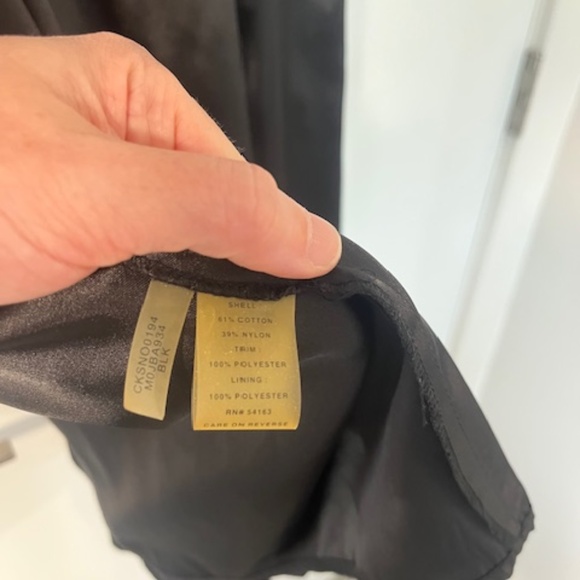 Calvin Klein size 8 black dress - Picture 7 of 8